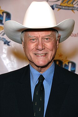 Portrait of Larry Hagman