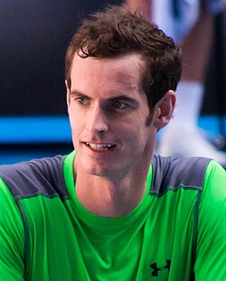 Portrait of Andy Murray