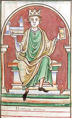 Portrait of Henry I of England