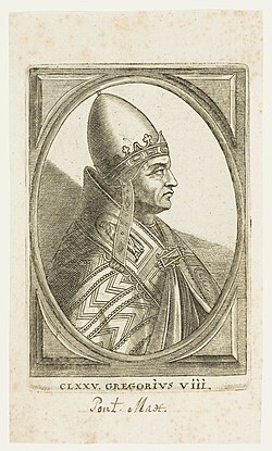Portrait of Gregory VIII