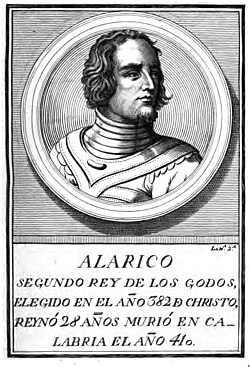 Portrait of Alaric I