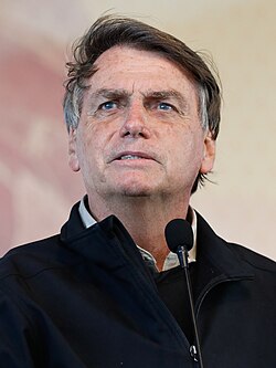 Portrait of Jair Bolsonaro