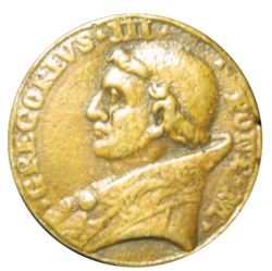 Portrait of Gregory III