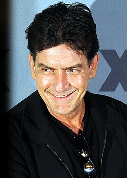 Portrait of Charlie Sheen
