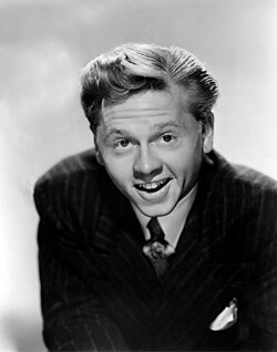 Portrait of Mickey Rooney