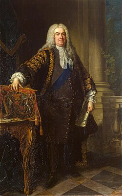 Portrait of Robert Walpole