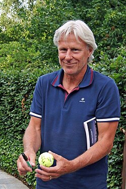 Portrait of Björn Borg