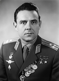 Portrait of Vladimir Komarov