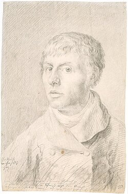 Portrait of Caspar David Friedrich