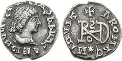Portrait of Theodoric the Great