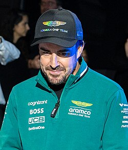 Portrait of Fernando Alonso