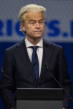 Portrait of Geert Wilders