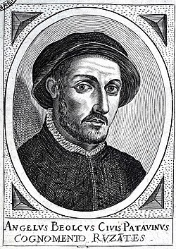 Portrait of Angelo Beolco