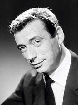 Portrait of Yves Montand