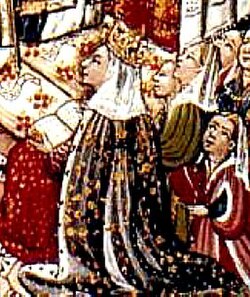 Portrait of Maria of Castile, Queen of Aragon