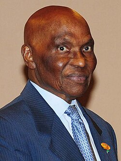Portrait of Abdoulaye Wade