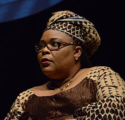 Portrait of Leymah Roberta Gbowee