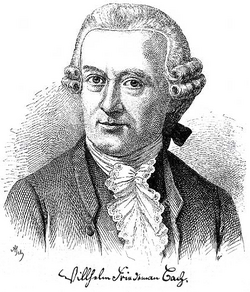 Portrait of Wilhelm Friedemann Bach