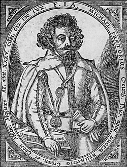 Portrait of Michael Praetorius