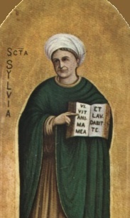 Portrait of Saint Silvia