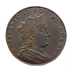 Portrait of Chilperic II