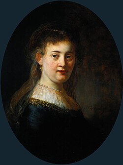 Portrait of Saskia van Uylenburgh