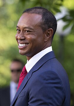 Portrait of Tiger Woods