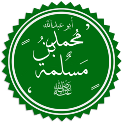 Portrait of Muhammad ibn Maslamah