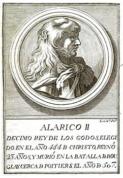 Portrait of Alaric II