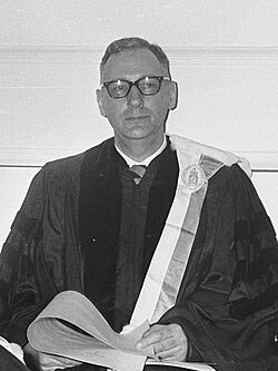 Portrait of Tjalling Koopmans