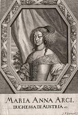 Portrait of Archduchess Maria Anna Josepha of Austria