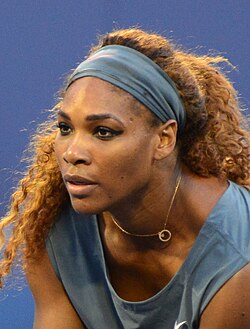 Portrait of Serena Williams