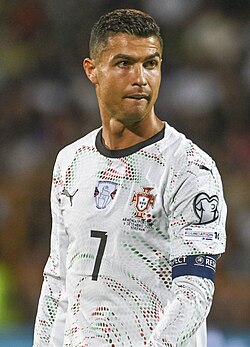 Portrait of Cristiano Ronaldo