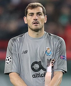 Portrait of Iker Casillas
