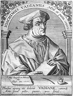 Portrait of Joachim Vadian