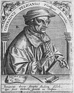 Portrait of Konrad Pellikan