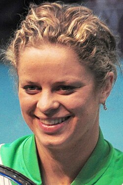 Portrait of Kim Clijsters