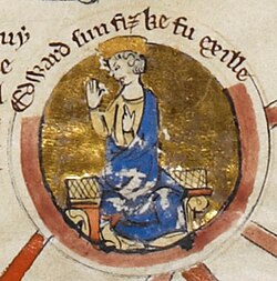 Portrait of Edward the Exile
