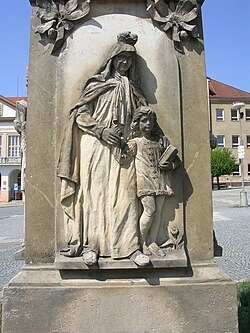 Portrait of Saint Ludmila of Bohemia