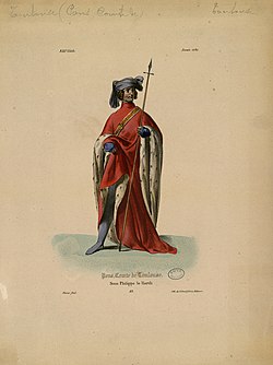 Portrait of Pons, Count of Toulouse