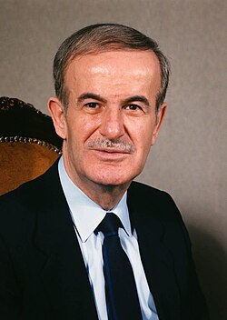 Portrait of Hafez al-Assad
