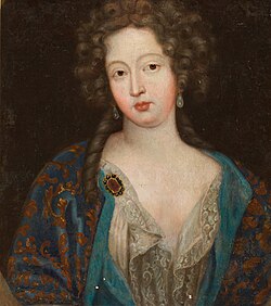 Portrait of Marie Angélique de Scorailles, Duchess of Fontanges