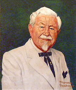Portrait of Colonel Sanders