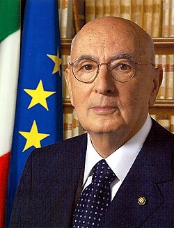 Portrait of Giorgio Napolitano