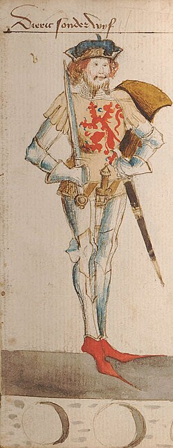 Portrait of Dirk IV, Count of Holland