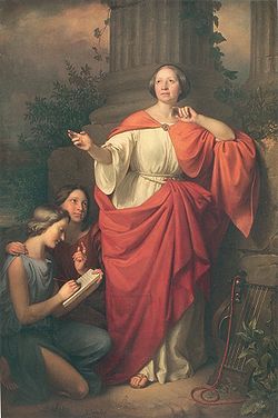 Portrait of Diotima of Mantinea