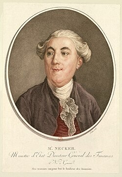 Portrait of Jacques Necker