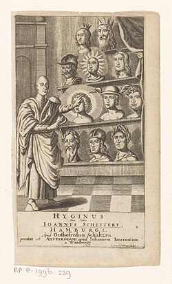 Portrait of Hyginus Mythographus