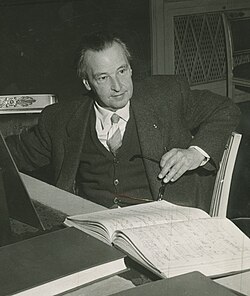 Portrait of Arthur Honegger