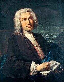 Portrait of Albrecht von Haller